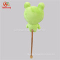 Cute plush stuffed vallentine's day frog animal toy plush massage hammer